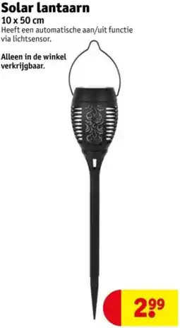 Kruidvat Solar lantaarn aanbieding