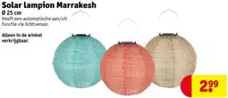 Kruidvat Solar lampion Marrakesh aanbieding