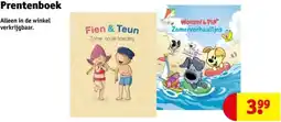 Kruidvat Prentenboek aanbieding