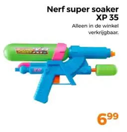 Trekpleister Nerf super soaker XP 35 aanbieding