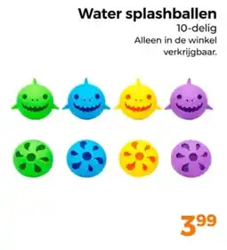 Trekpleister Water splashballen aanbieding