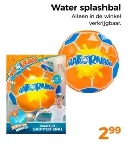 Trekpleister Water splashbal aanbieding
