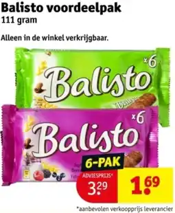 Kruidvat Balisto voordeelpak aanbieding