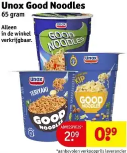 Kruidvat Unox Good Noodles aanbieding