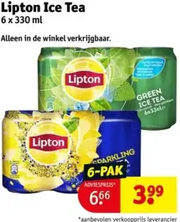Kruidvat Lipton Ice Tea aanbieding