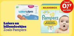 Bol.com Luiers en billendoekjes Zoals Pampers aanbieding