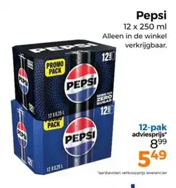 Trekpleister Pepsi aanbieding