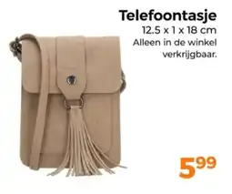 Trekpleister Telefoontasje aanbieding