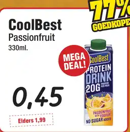 Budget Food CoolBest Passionfruit aanbieding
