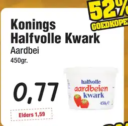 Budget Food Konings Halfvolle Kwark aanbieding