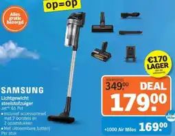 Albert Heijn SAMSUNG Lichtgewicht steelstofzuiger Jet 65 Pet aanbieding