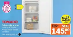 Albert Heijn Tomado Tafelmodel vriezer TFT4702W aanbieding