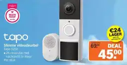 Albert Heijn Slimme videodeurbel Tapo D210 aanbieding