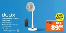 Albert Heijn Fluisterstille statiefventilator Whisper Fan 2 aanbieding