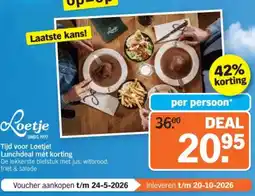 Albert Heijn Loetje aanbieding
