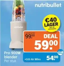 Albert Heijn Nutribullet Pro 900W blender aanbieding