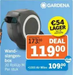 Albert Heijn Gardena Wandslangenbox aanbieding