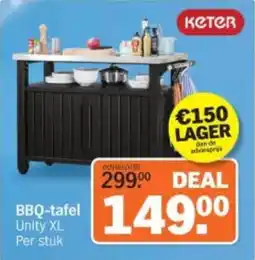 Albert Heijn BBQ-tafel Unity XL aanbieding