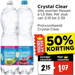 Vomar Voordeelmarkt Crystal Clear aanbieding