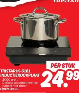 Dekamarkt TRISTAR IK-6161 INDUCTIEKOOKPLAAT aanbieding