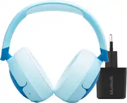 Coolblue JBL JR470NC Blauw + Oplader aanbieding