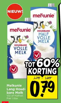 Vomar Voordeelmarkt Melkunie Lang Houd- bare Melk aanbieding