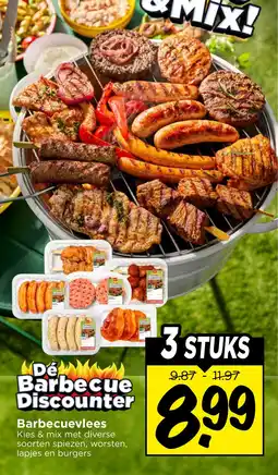 Vomar Voordeelmarkt De Barbecue Discounter Barbecuevlees aanbieding