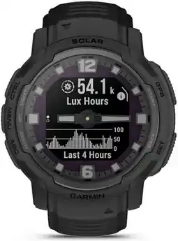 Bol.com Garmin 010-02730-00 Instinct Crossover Solar Tactical Unisex Smartwatch aanbieding