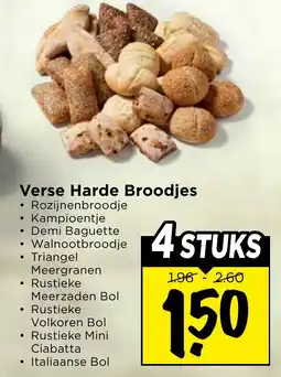 Vomar Voordeelmarkt Verse Harde Broodjes aanbieding