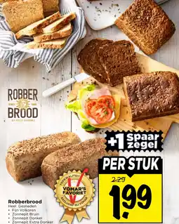 Vomar Voordeelmarkt Robberbrood aanbieding
