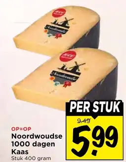 Vomar Voordeelmarkt Noordwoudse 1000 dagen Kaas aanbieding