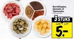 Vomar Voordeelmarkt Borrelhapjes, Spreads of Tapenades aanbieding
