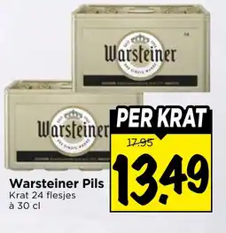 Vomar Voordeelmarkt Warsteiner Pils aanbieding