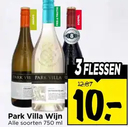 Vomar Voordeelmarkt Park Villa Wijn aanbieding