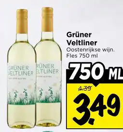 Vomar Voordeelmarkt Grüner Veltliner aanbieding