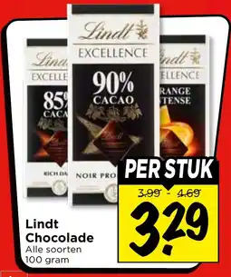 Vomar Voordeelmarkt Lindt Chocolade aanbieding