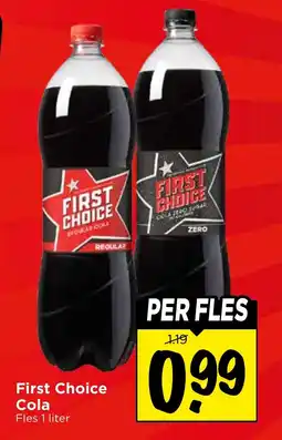 Vomar Voordeelmarkt First Choice Cola aanbieding