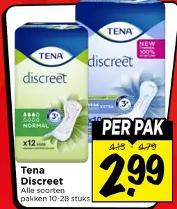 Vomar Voordeelmarkt Tena Discreet aanbieding