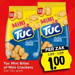 Vomar Voordeelmarkt Tuc Mini Bites of Mini Crackers aanbieding