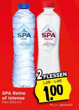 Vomar Voordeelmarkt SPA Reine of Intense aanbieding