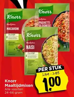 Vomar Voordeelmarkt Knorr Maaltijdmixen aanbieding