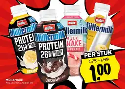 Vomar Voordeelmarkt Müllermilk aanbieding