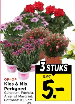 Vomar Voordeelmarkt Kies & Mix Perkgoed aanbieding