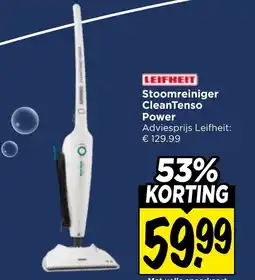 Vomar Voordeelmarkt Leifheit Stoomreiniger CleanTenso Power aanbieding