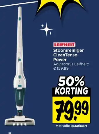 Vomar Voordeelmarkt Stoomreiniger CleanTenso Power aanbieding