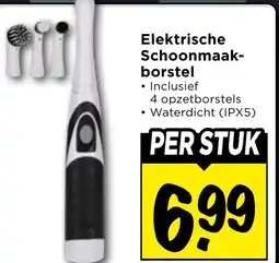 Vomar Voordeelmarkt Elektrische Schoonmaak- borstel aanbieding