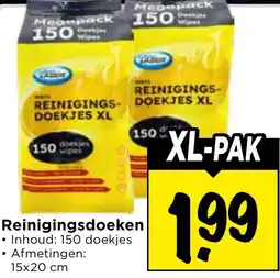 Vomar Voordeelmarkt Reinigingsdoeken aanbieding