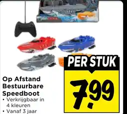 Vomar Voordeelmarkt Op Afstand Bestuurbare Speedboot aanbieding