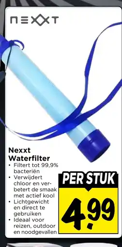 Vomar Voordeelmarkt Nexxt Waterfilter aanbieding