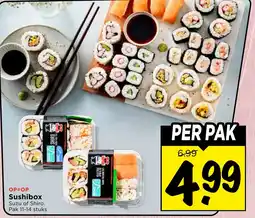 Vomar Voordeelmarkt Sushibox aanbieding